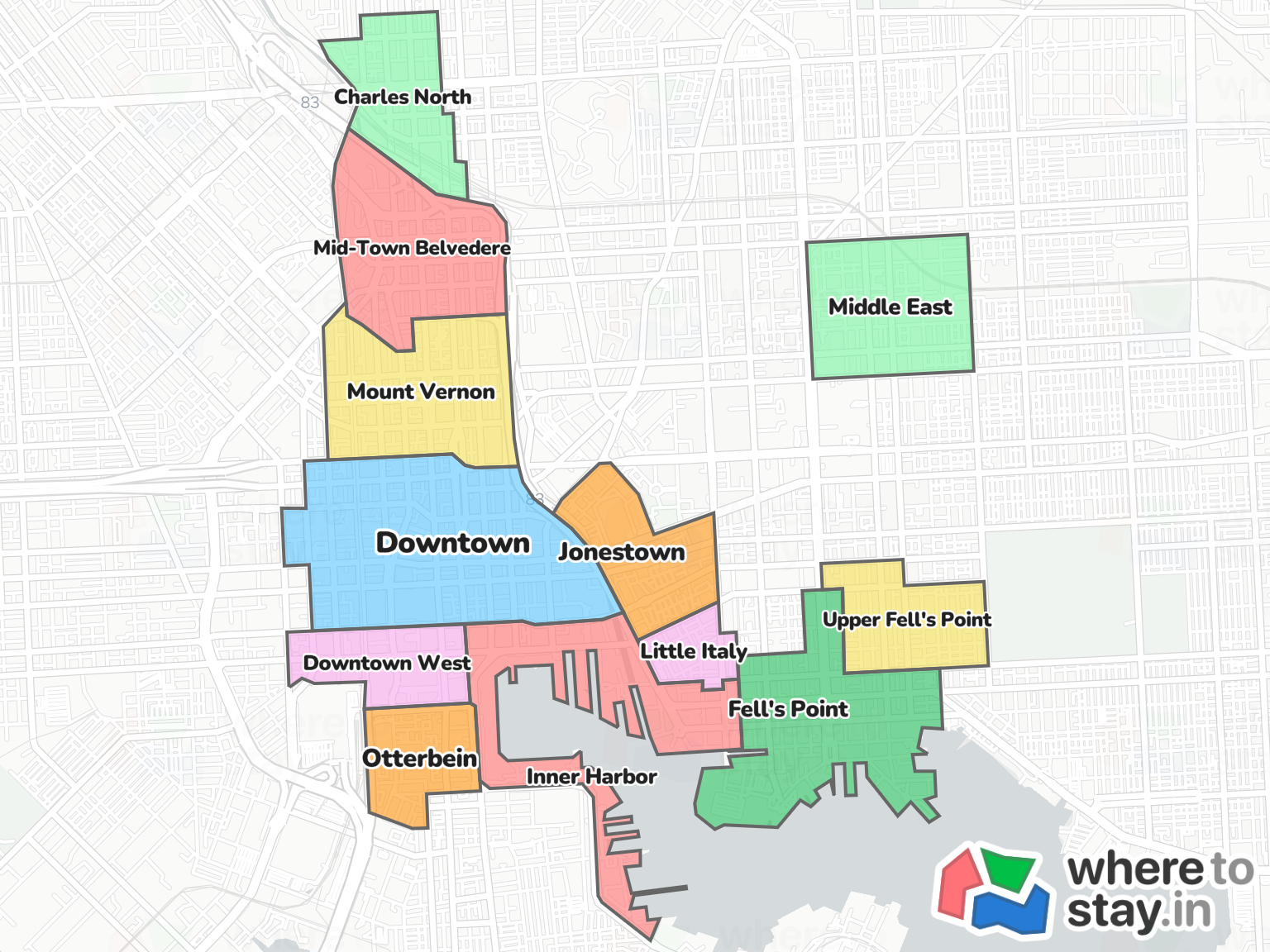 Baltimore Neighborhood Map