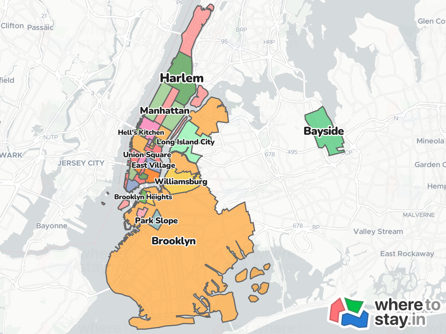 New York Neighborhood Map