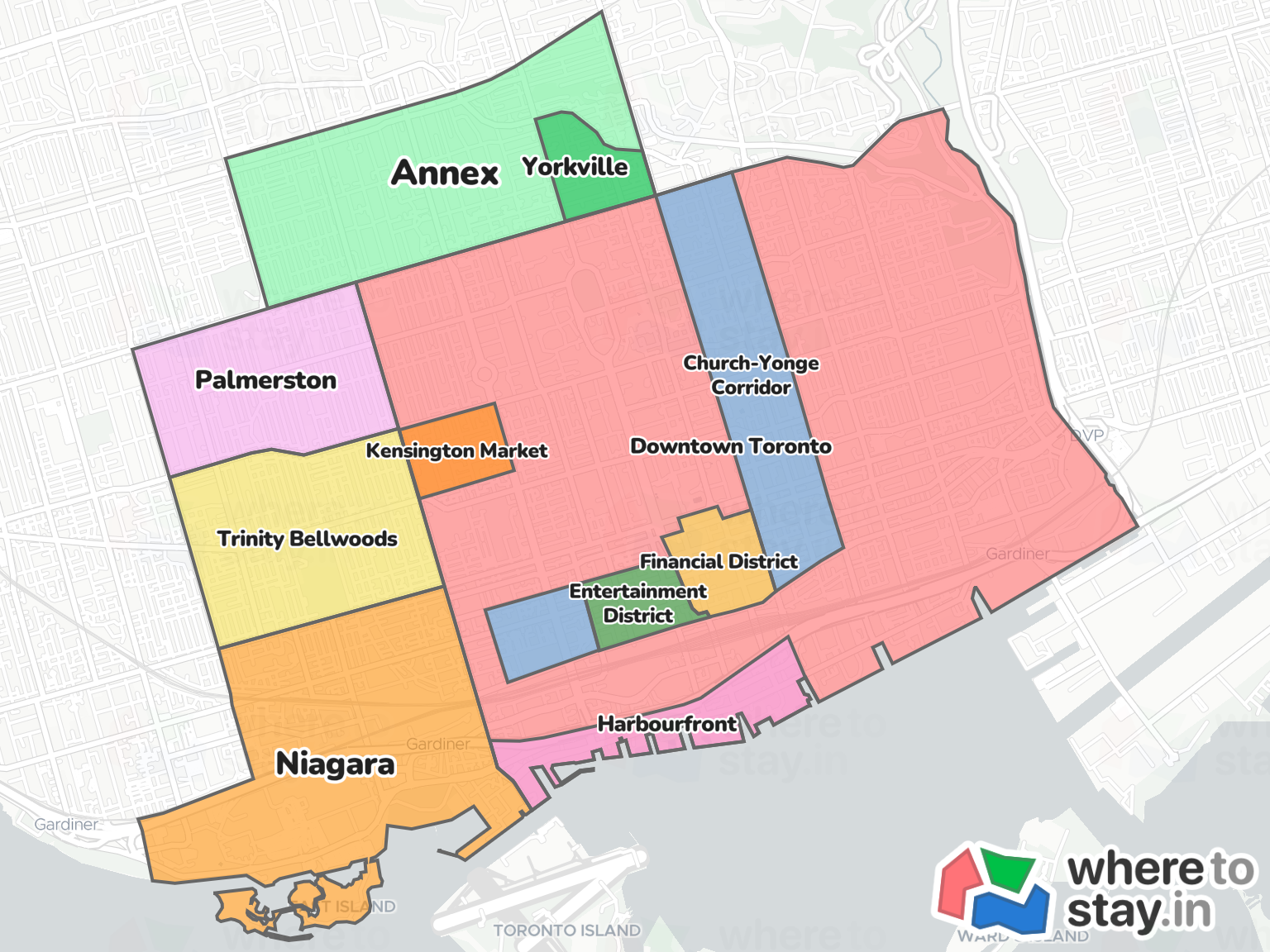 Toronto Neighborhood Map